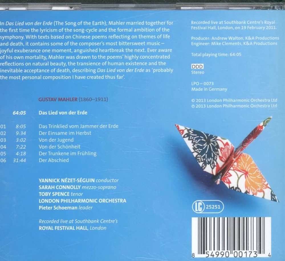G. Mahler, Toby Spence, Gustav Mahler, Yannick N zet-S guin